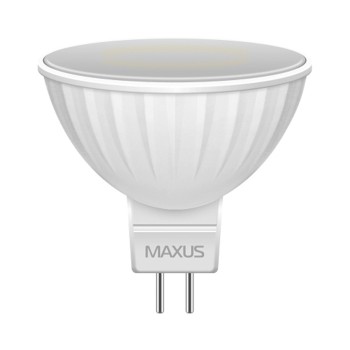 Светодиодная лампа Maxus LED-143-01 MR16 3W 3000K 220V GU5.3 GL